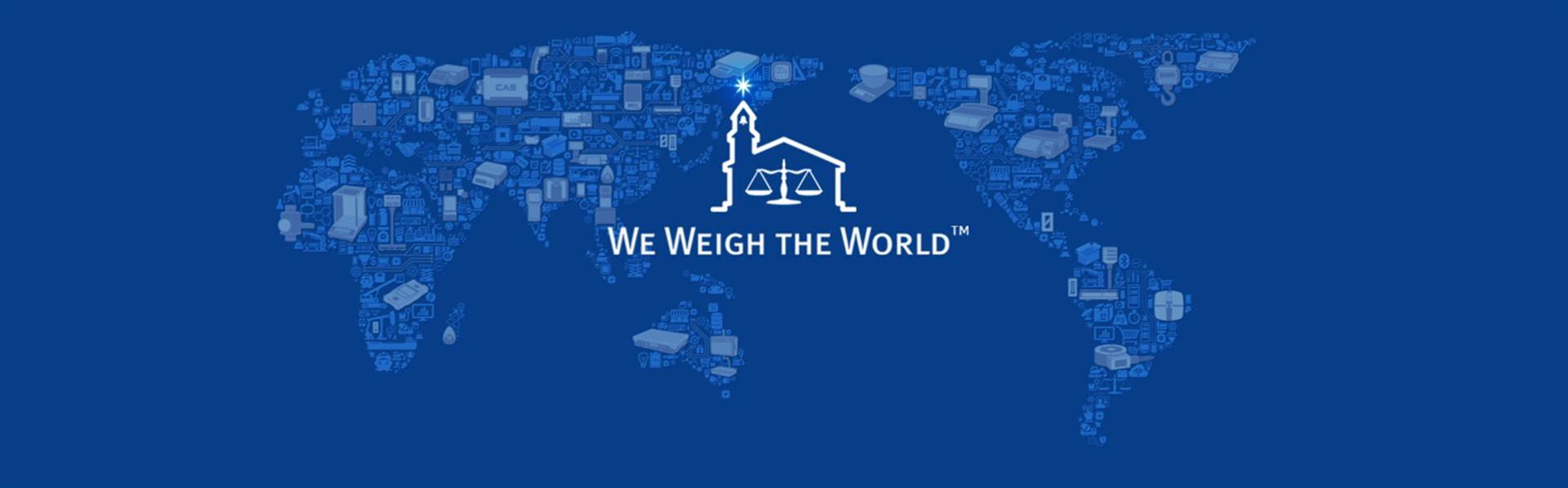 WE WEIGH THE WORLD